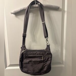 Grey Travelon crossbody bag